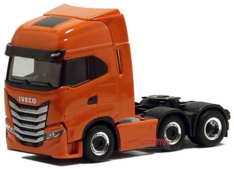 Herpa LKW Iveco S-Way SZM 3a rotorange 