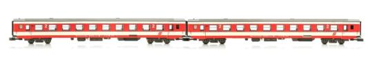 Jägerndorfer N 2er Set Inlandsreisezugwagen ÖBB, Ep.IV, Sparlack 60270 