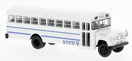 Brekina Überlandbus Dodge S600 des NYPD 61332 