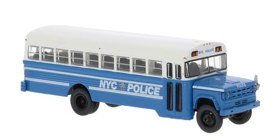 Brekina Überlandbus Dodge S600 NYPD 61333 