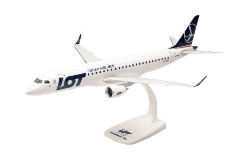 Herpa Snap Wings 1:100 Embraer ERJ-195 LOT Polish Airlines E 