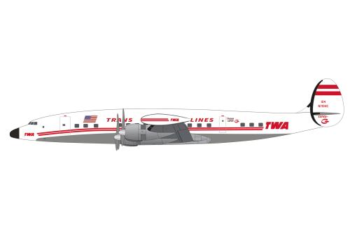 Herpa Snap Wings 1:125 L-1049H TWA SuperConstellation 