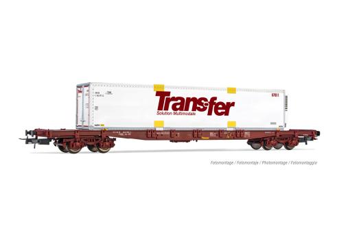 Jouef 4-achs. Containerwagen S70 TOUAX WK Trans-Fer, Ep. V 