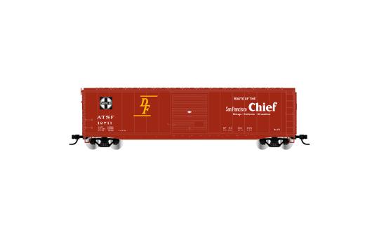 Rivarossi gedeckter Güterwagen San Francisco Chief ATSF Betr 