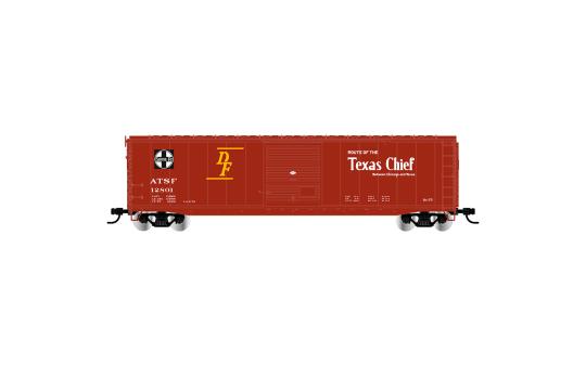 Rivarossi gedeckter Güterwagen Texas Chief ATSF Betriebsnr. 12844 HR6662C 