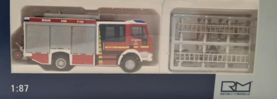 Rietze Iveco Magirus HLF Team Cab Feuerwehr Bous 