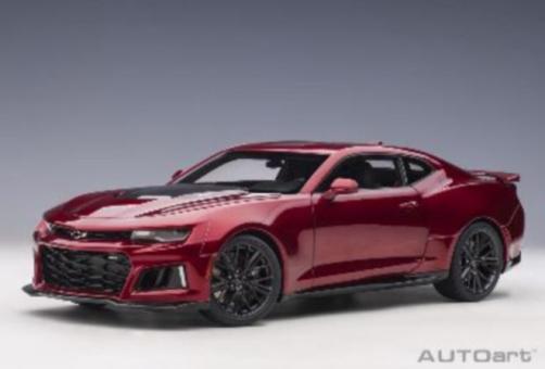 AUTOart PKW 1:18 Chevrolet CAMARO ZL1 2017 garnet red tintco 