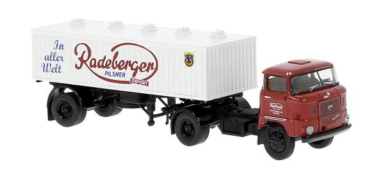 Brekina LKW IFA W50 Biertank-Sattelzug Radeberger 