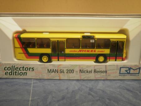 Rietze Stadtbus MAN SL 200 Nickel Zirndorf 