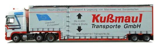 AWM LKW DAF XF 105 SSC/Aerop Tiefbett-Ga-KSZ Kußmaul 