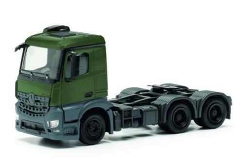 Herpa LKW MB Arocs M SZM 3a olivgrün 