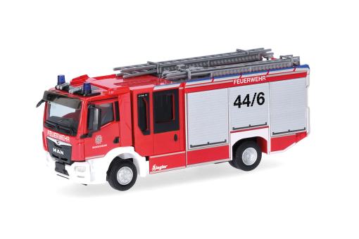 Herpa MAN TG-M CC Z-Cab Feuerwehr Bundeswehr 747158 