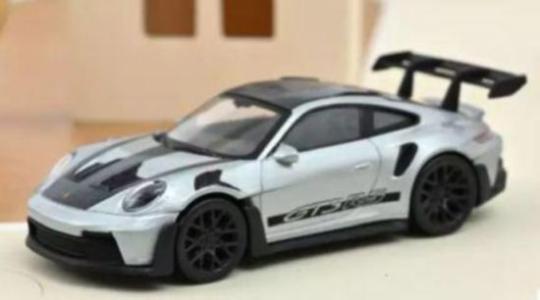 NOREV 1:43 Jet Car Porsche 992 GT3 RS 2022 - Silver & Black 