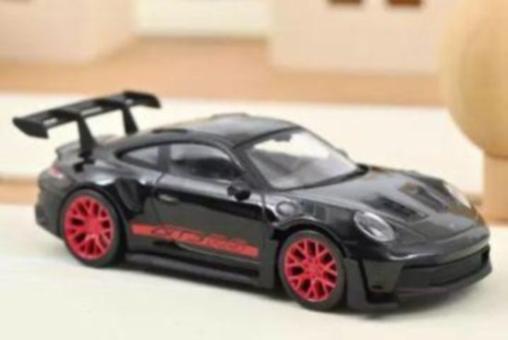 NOREV 1:43 Jet Car Porsche 992 GT3 RS 2022 - Black & Red stickers 750062 