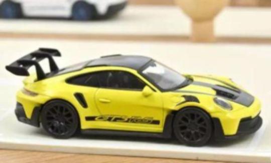 NOREV 1:43 Jet Car Porsche 992 GT3 RS 2022 - Yellow and Black stickers 750063 