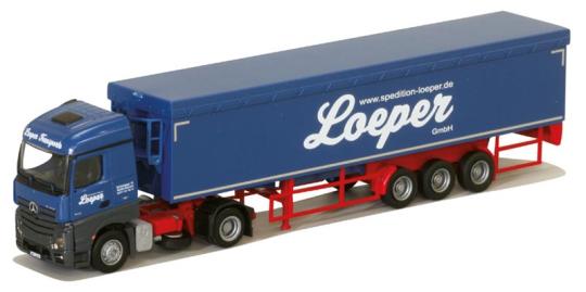 AWM LKW MB Actros 11 Streamsp. Kippmulden-SZ Loeper 75077 