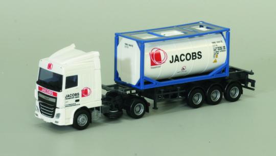 AWM LKW DAF XF 106 SC/Aerop 20\' Tank-Cont-Sz Jacobs 75341 