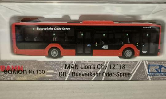 Rietze Stadtbus MAN Lion´s City 12´18 DB - Busverkehr Oder-Spree 75382 