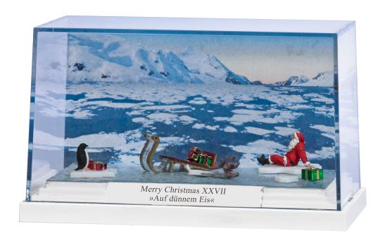 Busch Diorama: Merry Christmas XXVII Auf dünnem Eis 