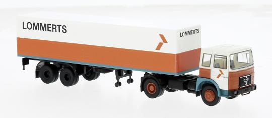 Brekina LKW MAN F7 Koffer-SZ Lommerts 