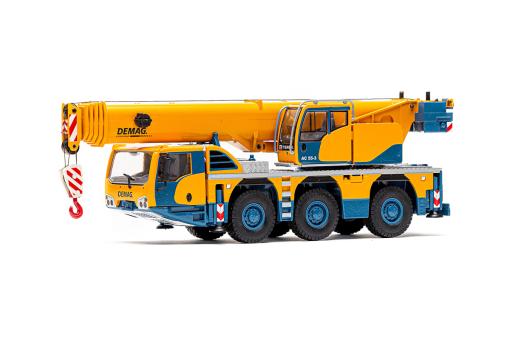 IMC 1:50 Kran  Demag AC 55-3  blau-gelb 