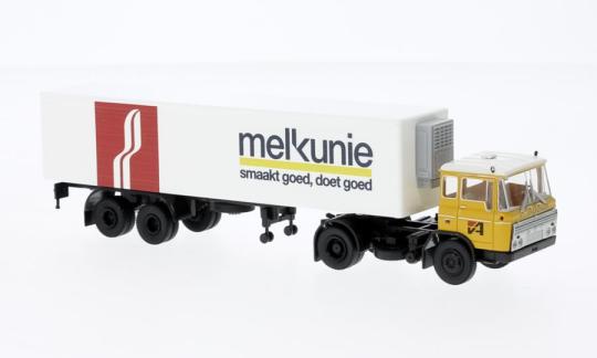 Brekina LKW DAF FT2600 Kühlkoffer-SZ Melkunie (NL) 