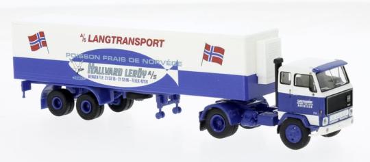 Brekina LKW Volvo F89 Hallward Leröy (NO) 85684 