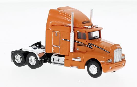 Brekina LKW Kenworth T600, Schneider national, trucker school 85931 