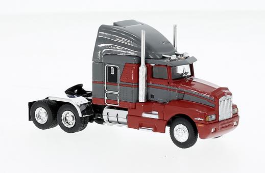 Brekina LKW Kenworth T600 grau/rot 85933 