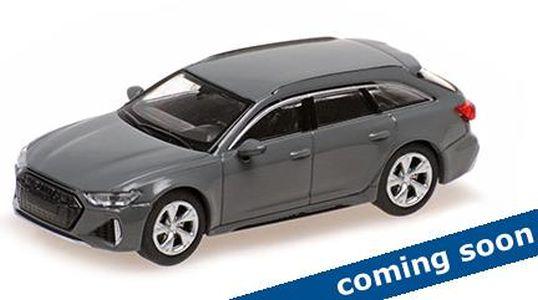 Minichamps 1:87 AUDI RS 6 AVANT - 2019 - GREY 