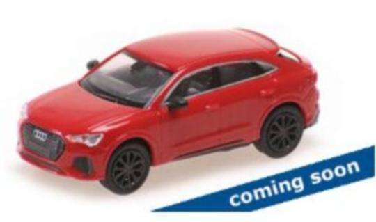 Minichamps 1:87 AUDI RS Q3 SPORTBACK - 2019 - RED METALLIC 