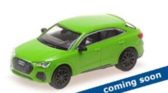 Minichamps 1:87 AUDI RS Q3 SPORTBACK - 2019 - GREEN 