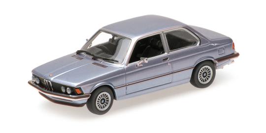 Minichamps 1:87 BMW 323I (E21) - 1975 - LIGHT BLUE METALLIC 