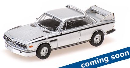 Minichamps BMW 3.0 CSL - 1973 - SILVER 