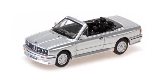 Minichamps 1:87 BMW M3 (E30) CABRIOLET - 1988 - SILVER 