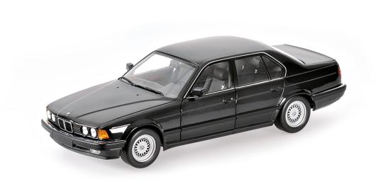 Minichamps BMW 7-SERIES (E32) - 1986 - BLACK METALLIC 