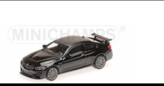 Minichamps 1:87 BMW M4 GTS - 2016 - BLACK METALLIC W/ GREY WHEELS 