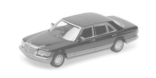 Minichamps MERCEDES-BENZ 560 SEL - 1990 - PURPLE METALLIC 