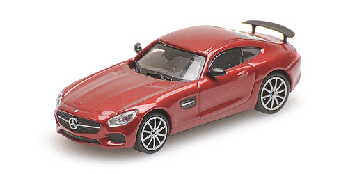 Minichamps 1:87 MERCEDES-AMG GTS - 2015 - red 