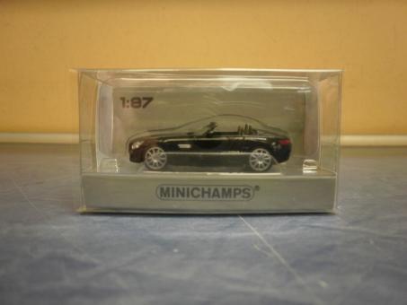 Minichamps 1:87 MERCEDES-AMG GTS CABRIOLET - 2017 BLACK 