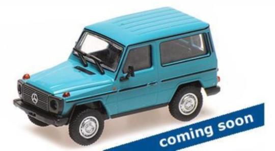 Minichamps 1:87 MERCEDES-BENZ G-MODEL SHORT (W460) – 1980 – Türkis 