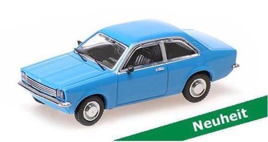 Minichamps 1:87 OPEL KADETT SALOON - 1973 - LIGHT BLUE 870040100 