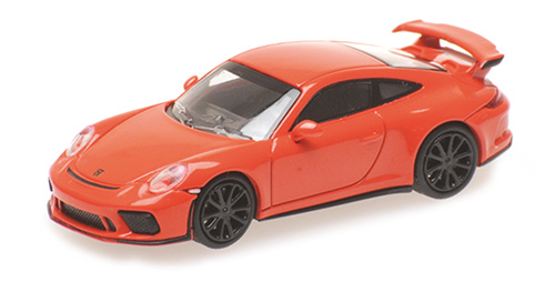 Minichamps 1:87 PORSCHE 911 GT3 - 2017 - ORANGE 