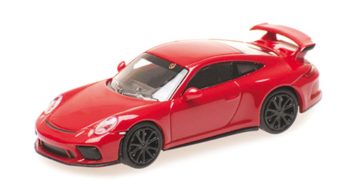 Minichamps 1:87 PORSCHE 911 GT3 - 2017 - RED 