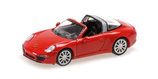 Minichamps 1:87 PORSCHE 911 TARGA 2014 RED 