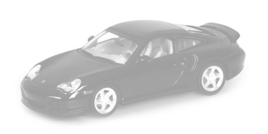 Minichamps 1:87 PORSCHE 911 TURBO 2000 SILVER 