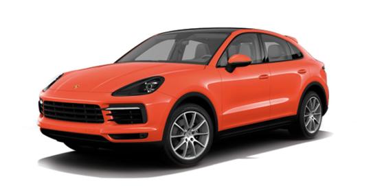 Minichamps 1:87 PORSCHE CAYENNE COUPE - 2019 - ORANGE 