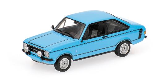 Minichamps 1:87 FORD ESCORT 1600 SPORT - 1975 - LIGHT BLUE 870080001 