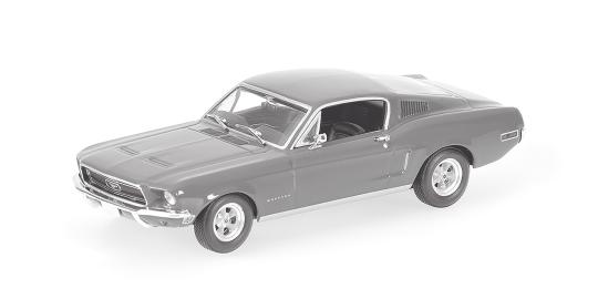 Minichamps FORD MUSTANG FASTBACK 2+2 - 1968 - DARK GREEN MET 