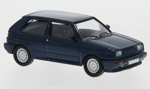 PCX Premium Classics PKW VW Rallye Golf, metallic-dunkelblau, 1989 870085 